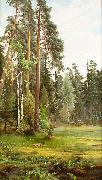 Mauritz Lindstrom Forest Clearing oil painting on canvas